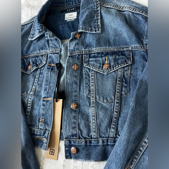 Ksubi Jett Jean Jacket Elixir Blue - Picture 3 of 7